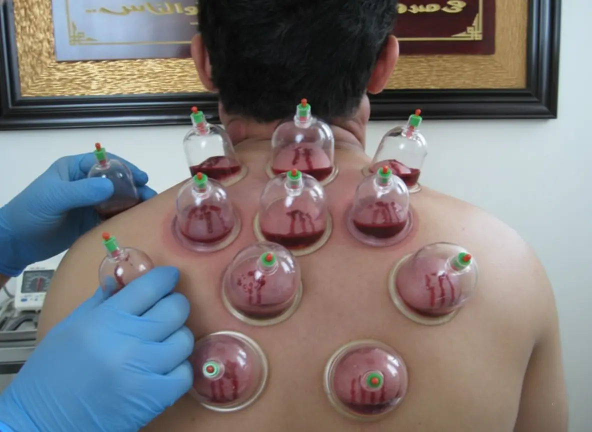 hijama for control high and low blood pressure control