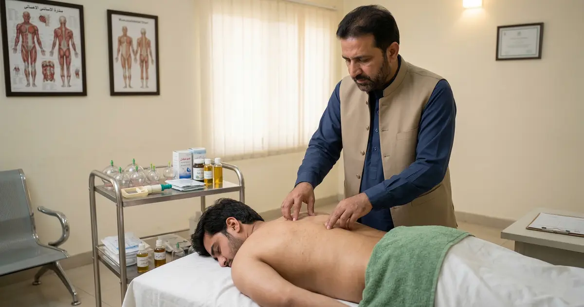 Hijama trigger points identification Lahore