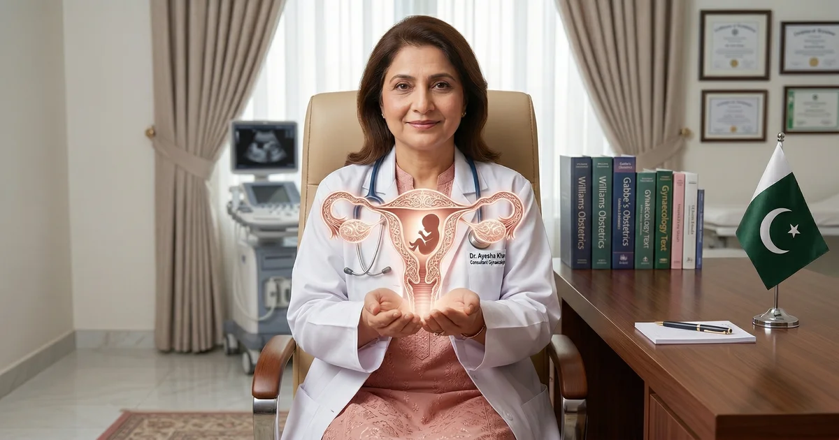 Female patient consulting for Hijama for female infertility in Lahore to improve reproductive health