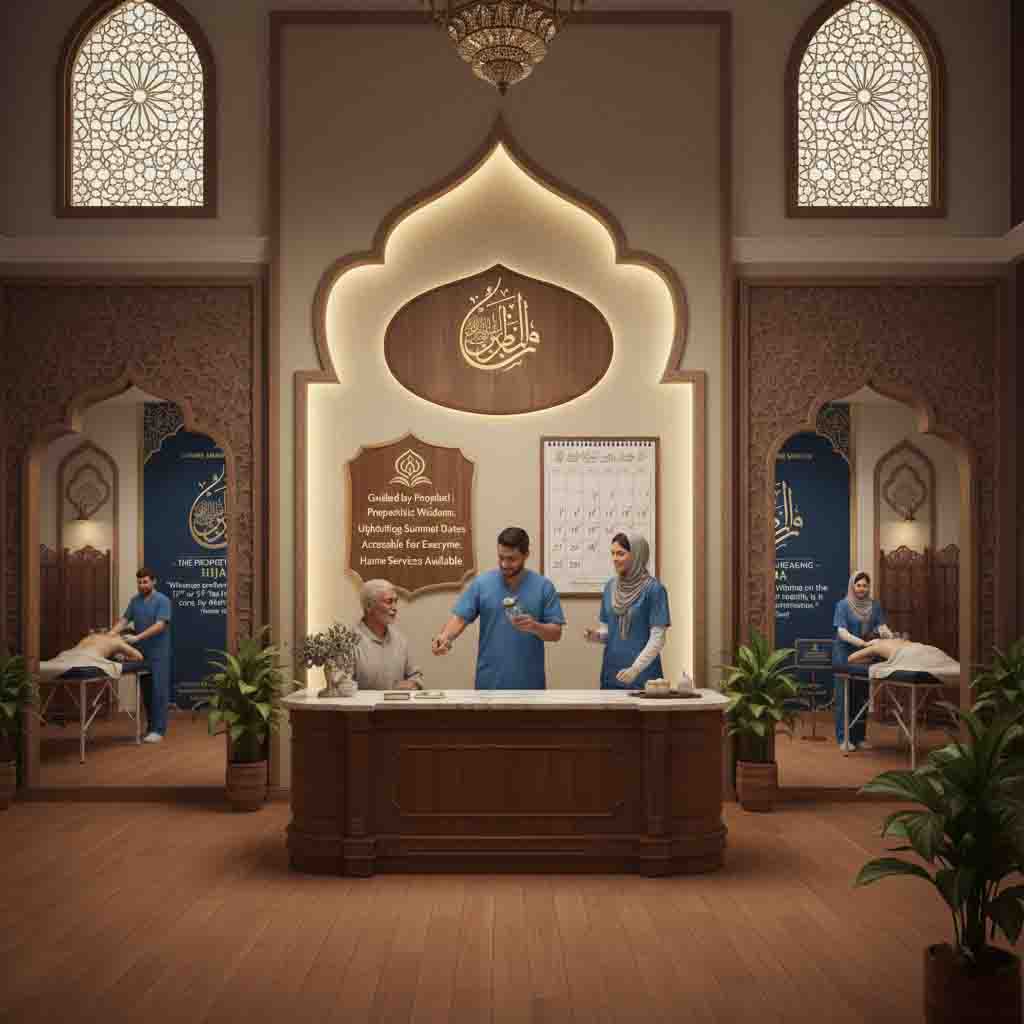 A serene, healthy environment representing the vision of community well-being